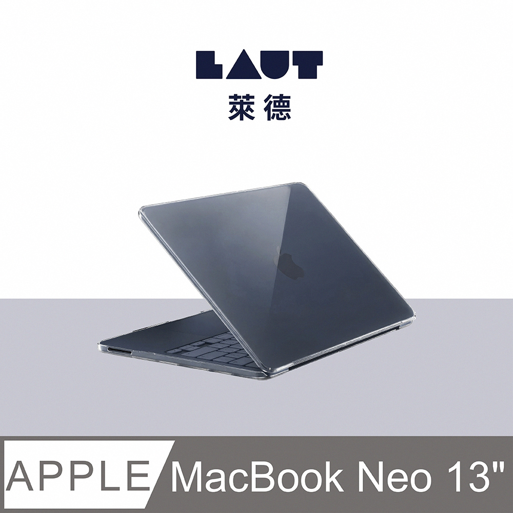 LAUT 萊德 Macbook Neo 13吋 透明筆電保護殼 (電腦殼)