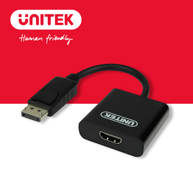UNITEK 優越者 DisplayPort 轉 HDMI轉換器