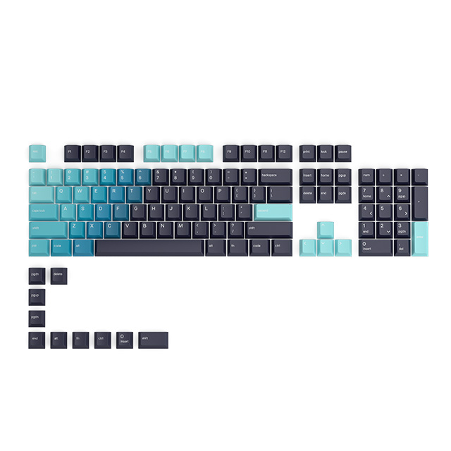 Glorious 114鍵PBT鍵帽組 SE ICE