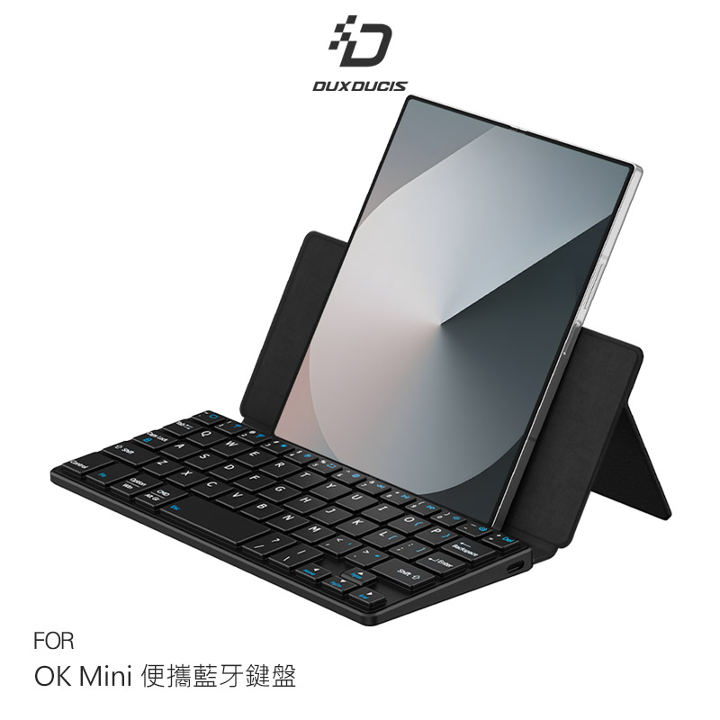 OK Mini 便攜藍牙鍵盤-黑色