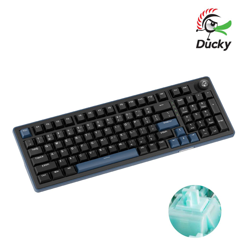 Ducky 創傑 DK  OKM 2598 (KTT 段落軸) OK-M 98%鍵 機械式鍵盤（其他規格）