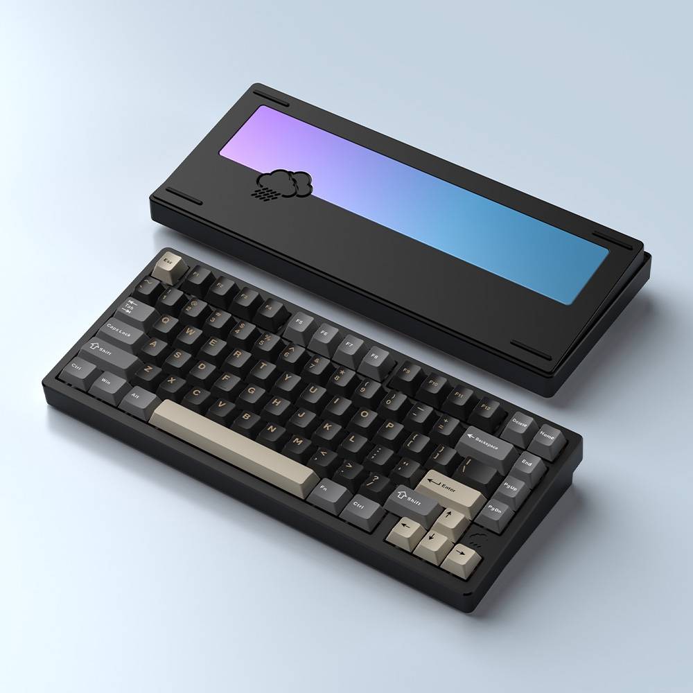 WOB】Rainy75 RGB 三模熱插拔鍵盤紫薇軸- PChome 24h購物