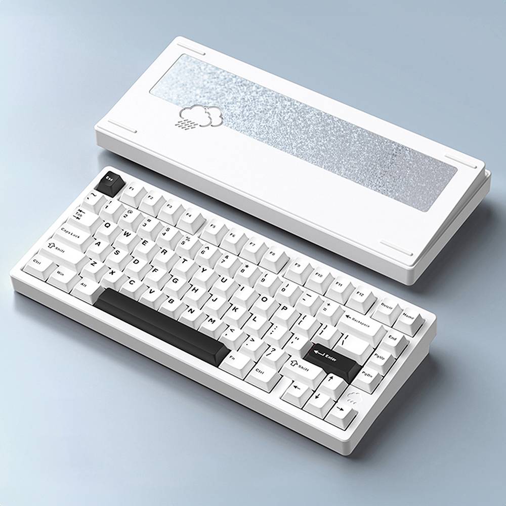 WOB】Rainy75 RGB 三模熱插拔鍵盤雪頂可可軸- PChome 24h購物