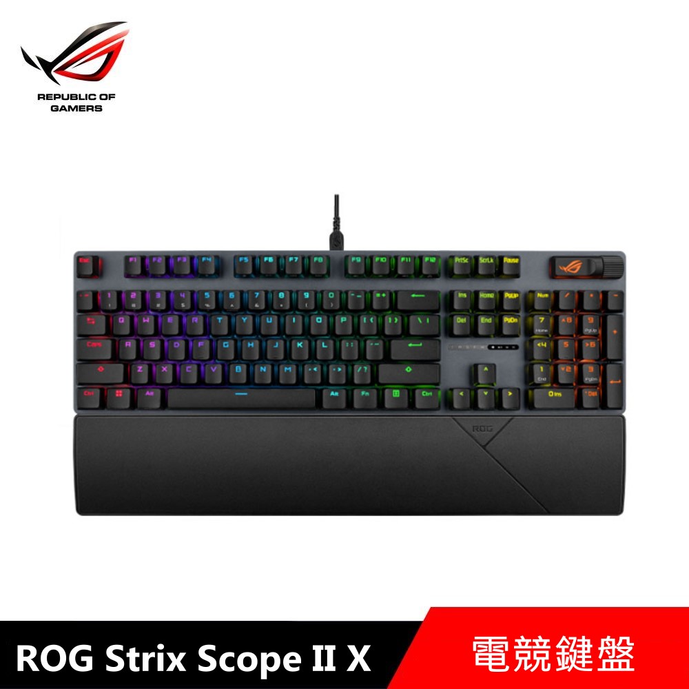 ASUS ROG Azoth 赤軸 US配列 ASUS 華碩ROG Azoth Extreme 電競鍵盤雪軸風暴軸中文鍵帽無線機械式