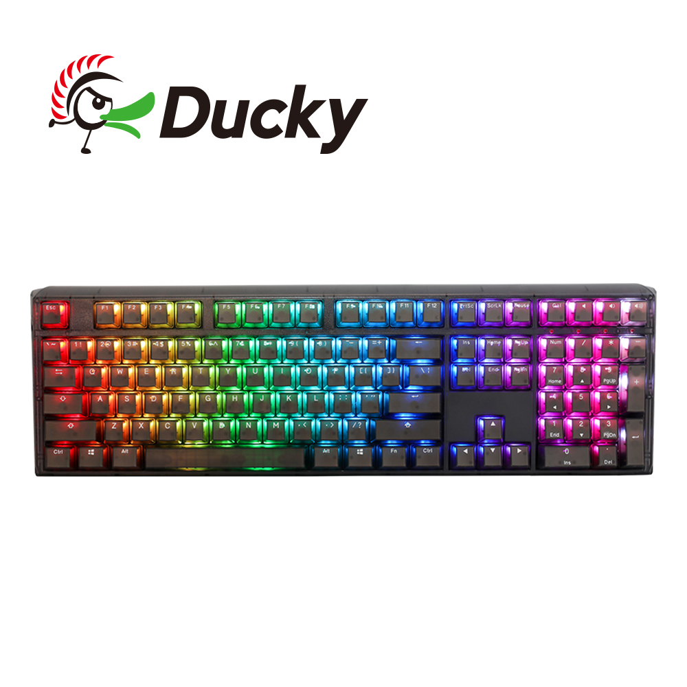 Ducky 創傑  One 3 Aura black100% RGB 極光黑 PBT二色 機械式鍵盤  中文