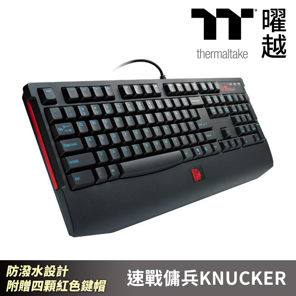 Thermaltake 曜越Level 20 RGB Cherry MX 機械式青軸電競鍵盤_KB-LVT
