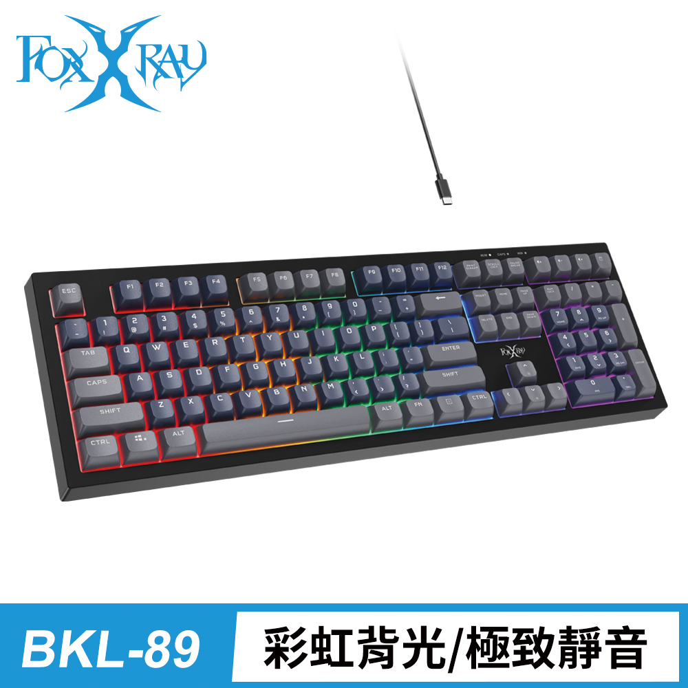 FOXXRAY 狐鐳緋紅戰狐機械鍵盤(FXR-HKM-83/紅軸) - PChome 24h購物