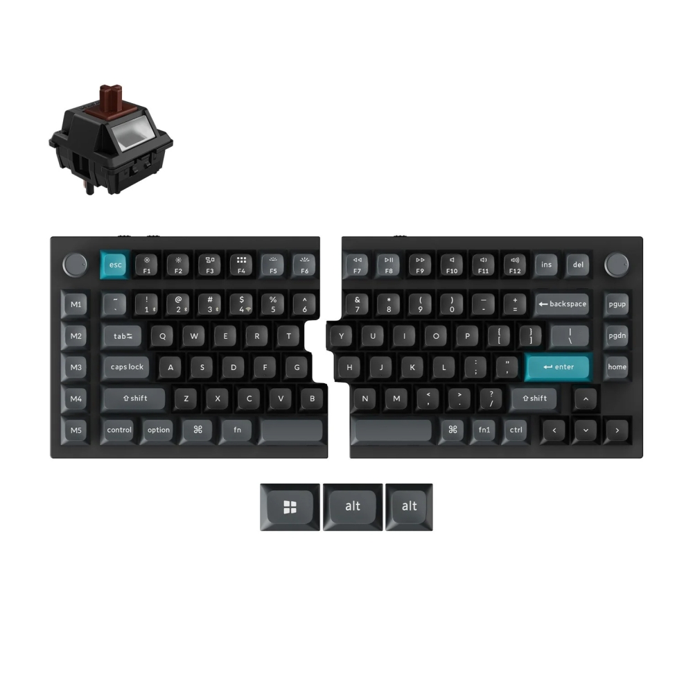 Keychron Q11 Ultra 8K 無線機械鍵盤茶軸/黑色- PChome 24h購物