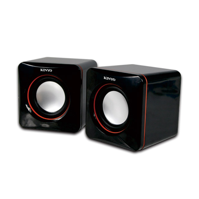 KINYO【音樂大師】USB迷你筆電專用小喇叭US-202