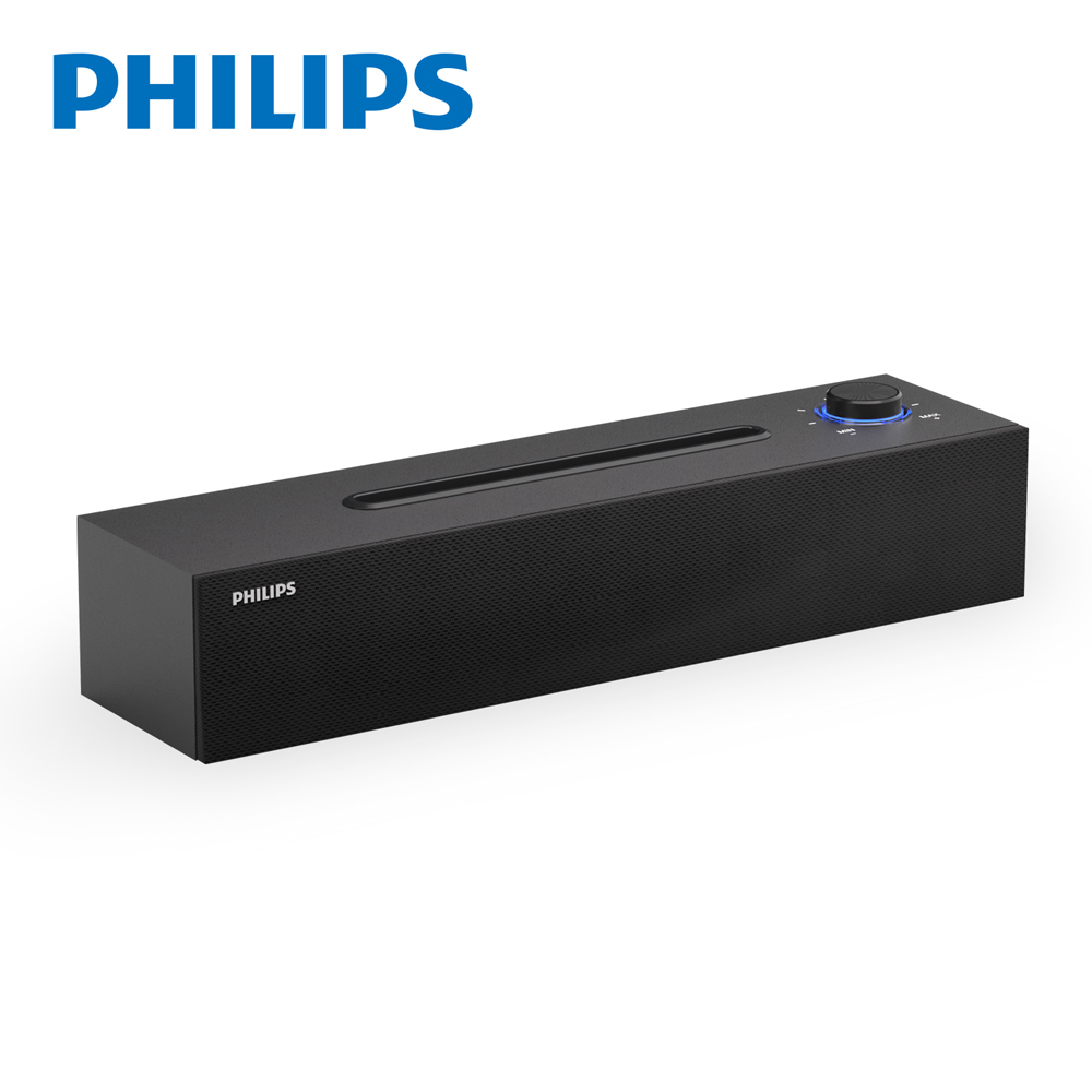 PHILIPS 飛利浦 HI-FI木質立體環繞藍牙電腦音箱-SPA3818