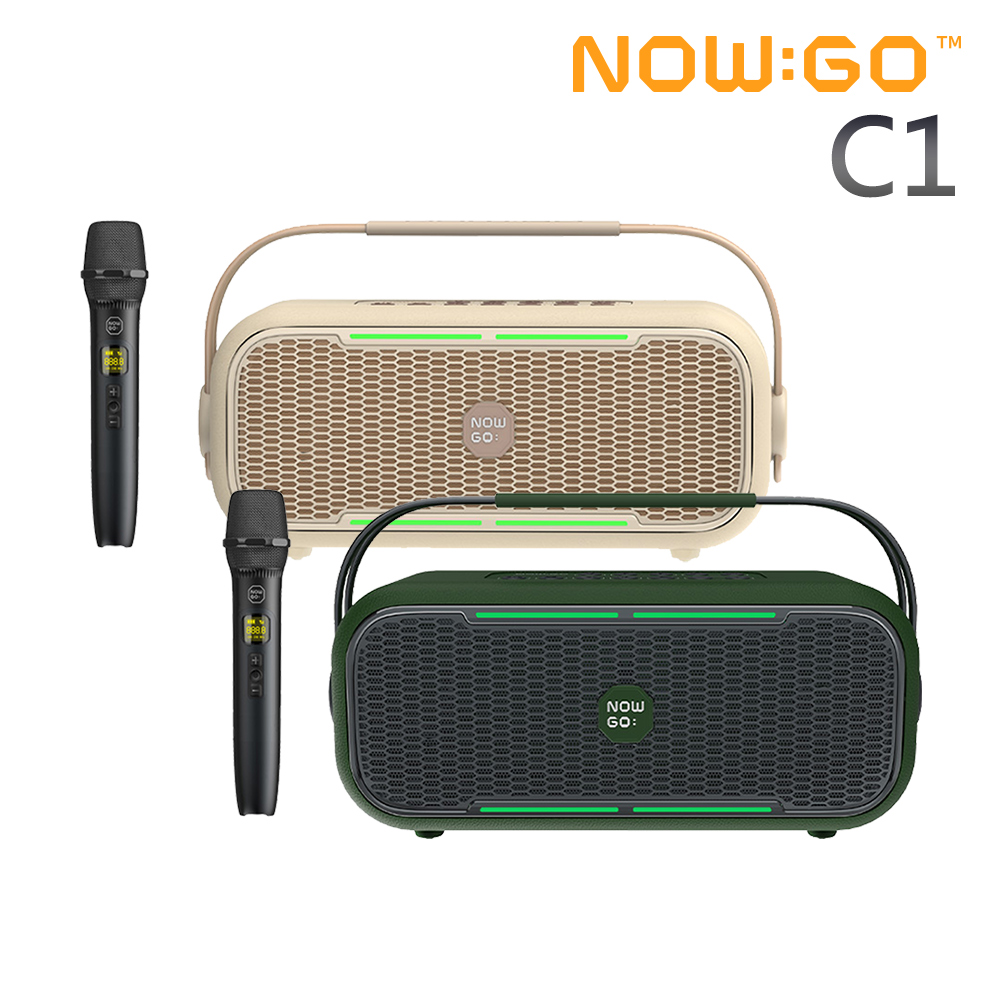 NOWGO C1手提式多功能派對K歌藍牙喇叭（其他規格）