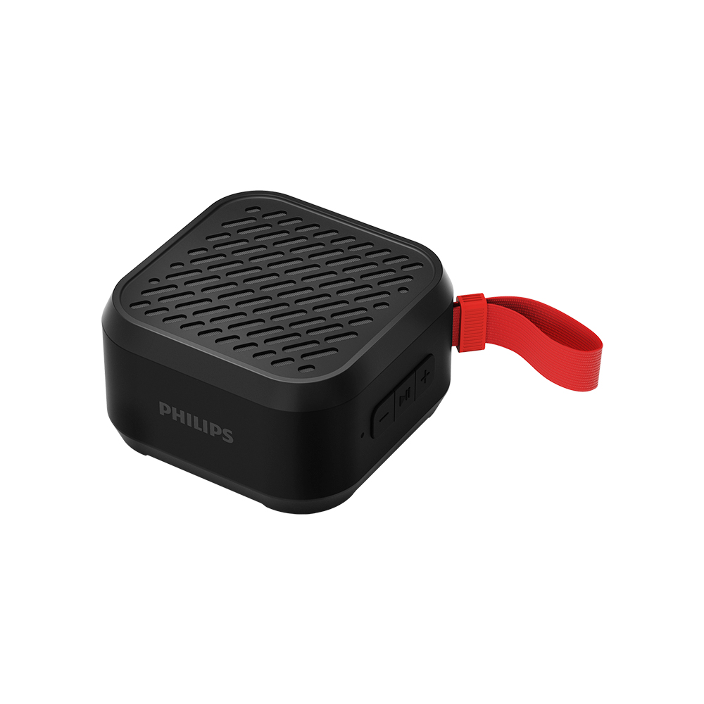 PHILIPS 飛利浦 小黑方 迷你防水藍牙喇叭( TAS1000B )
