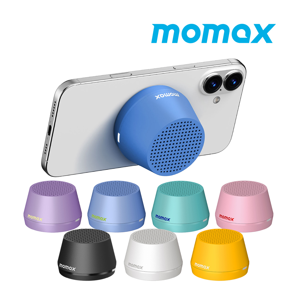 MOMAX 摩米士 1-Vibe Go Lite 迷你磁吸無線音箱