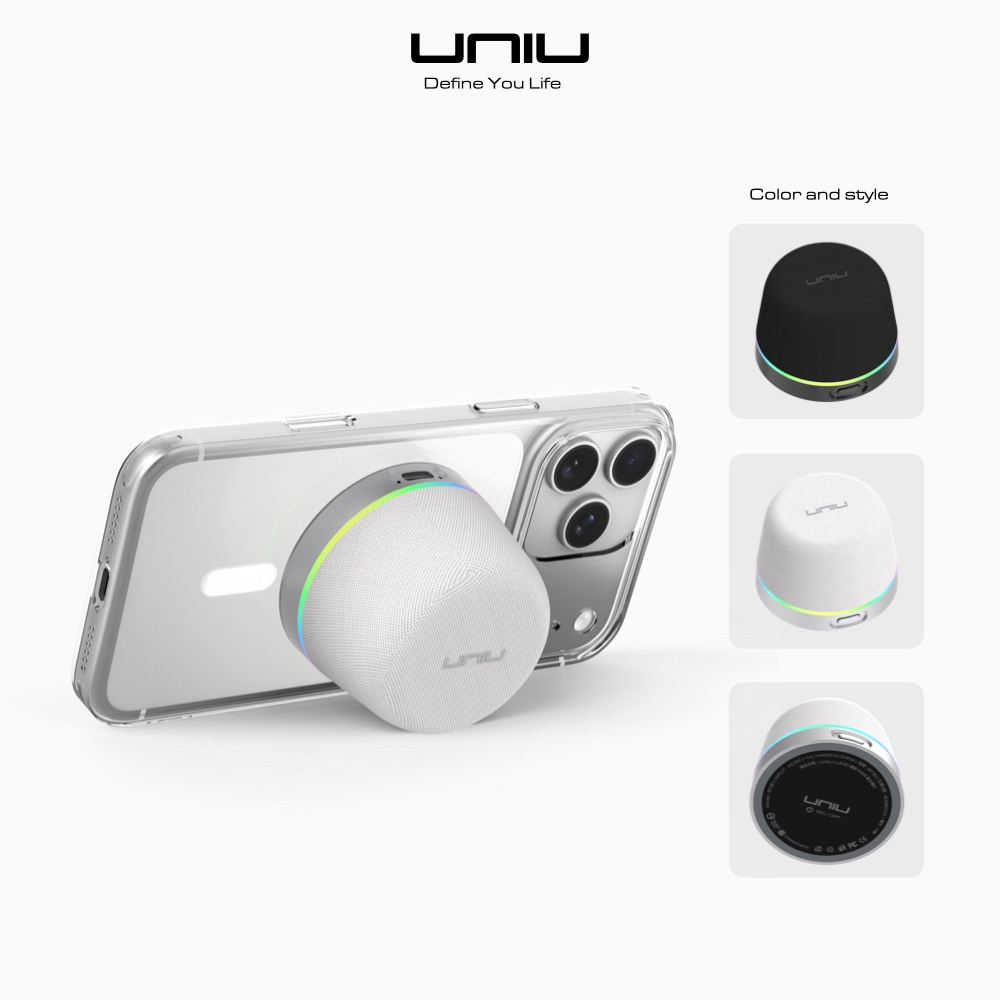 UNIU LUMO RGB 磁吸藍芽喇叭
