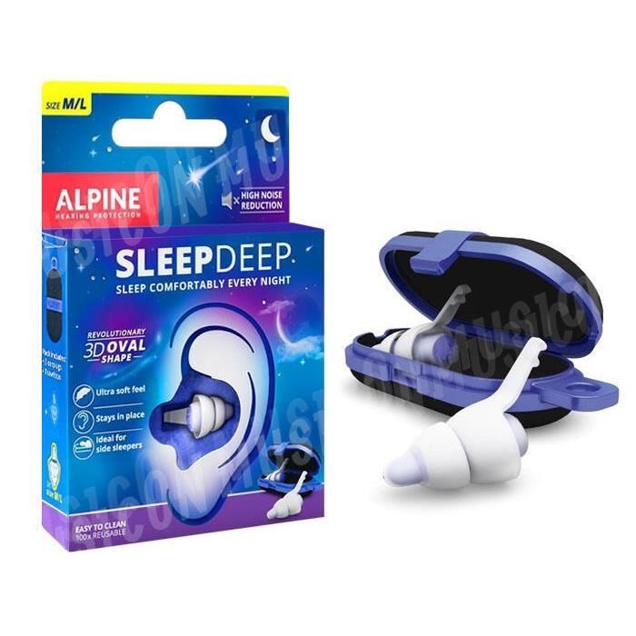 荷蘭原裝進口 Alpine SleepDeep Mutisize M L 睡眠 舒眠耳塞 降噪 減音27dB