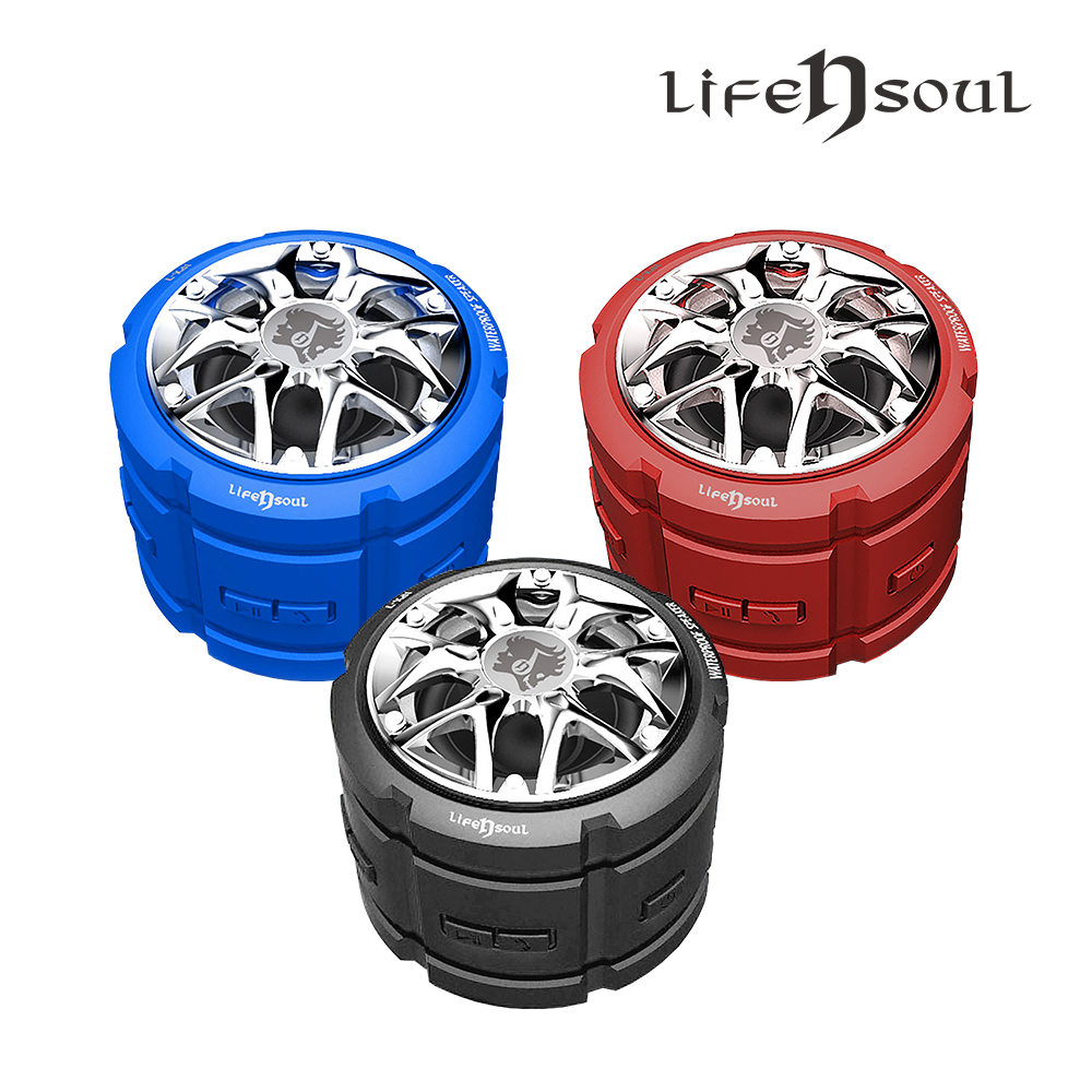 Life n Soul IPX7超防水藍牙喇叭(BM215) - 繽紛三色可選