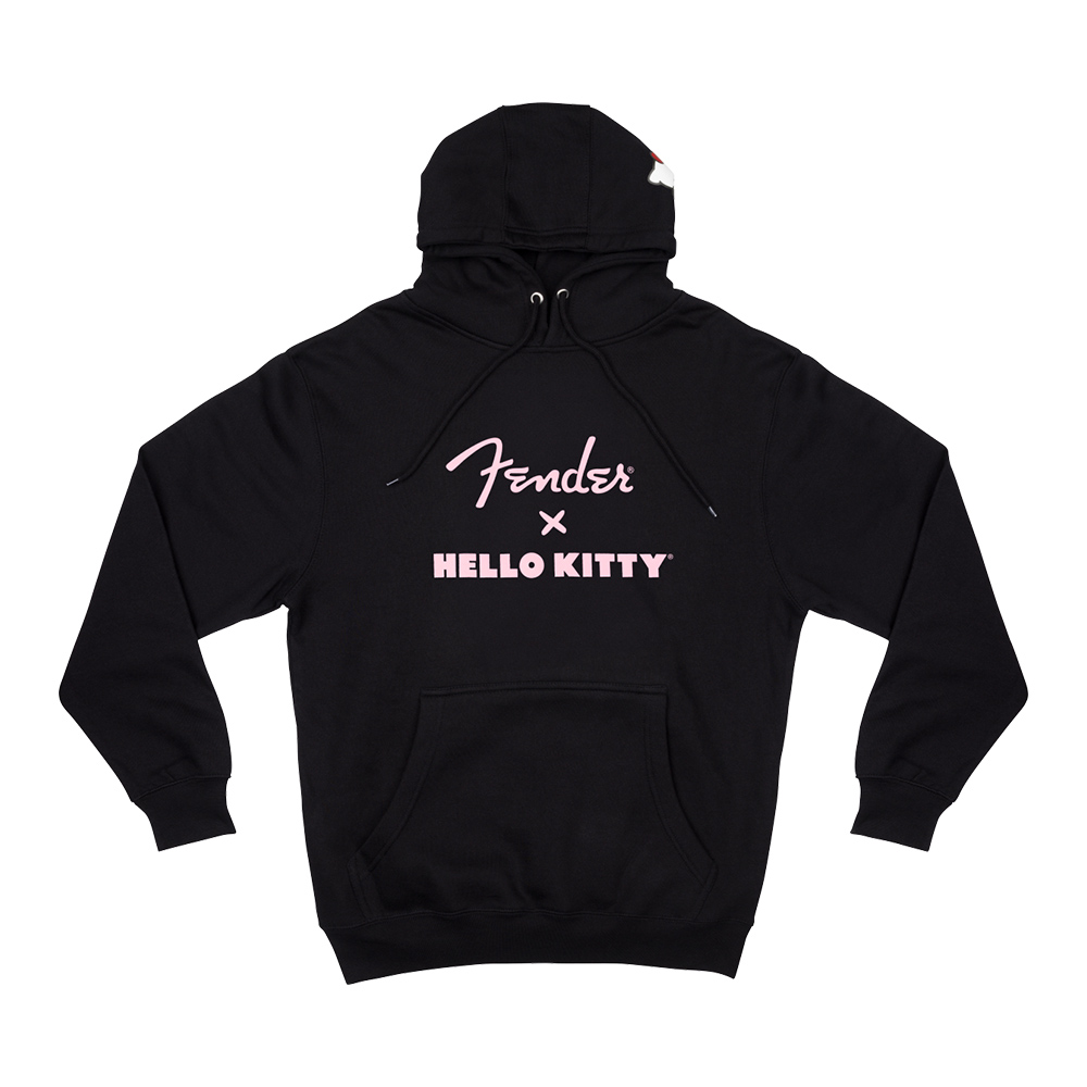Fender x Hello Kitty Black Logo Hoodie 聯名款帽T (海國)