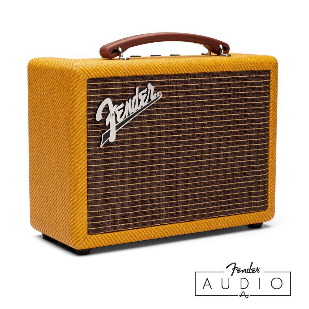 Fender Indio 2 藍牙喇叭 黃色斜紋 (海國)
