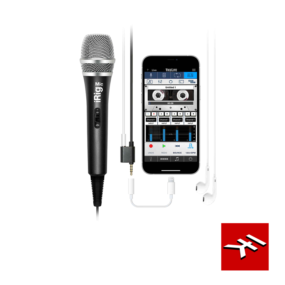 IK Multimedia iRig Mic 行動裝置麥克風 (海國)