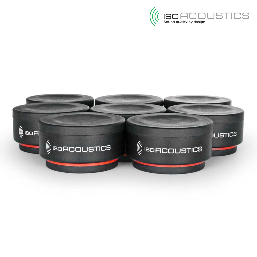 IsoAcoustics ISO-PUCK mini 喇叭墊 避震墊 (8個一組)