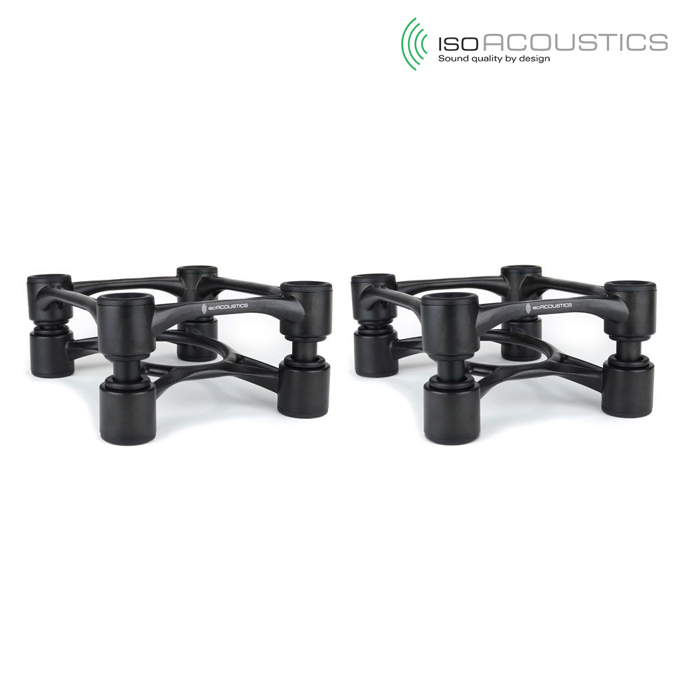 IsoAcoustics Aperta 喇叭架 避震腳架 黑色 (1組2個)