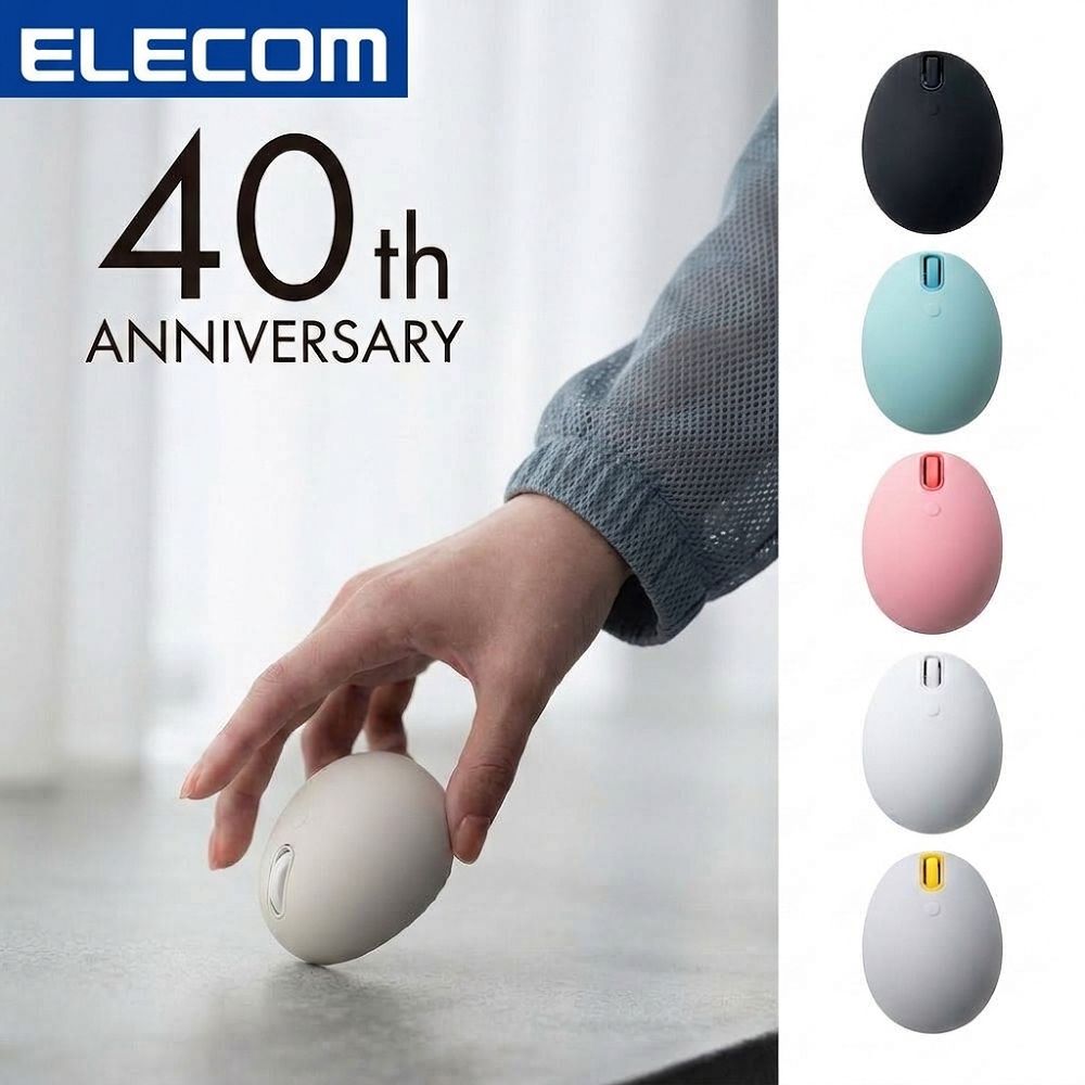 ELECOM EGG MOUSE靜音藍牙4鍵蛋滑鼠
