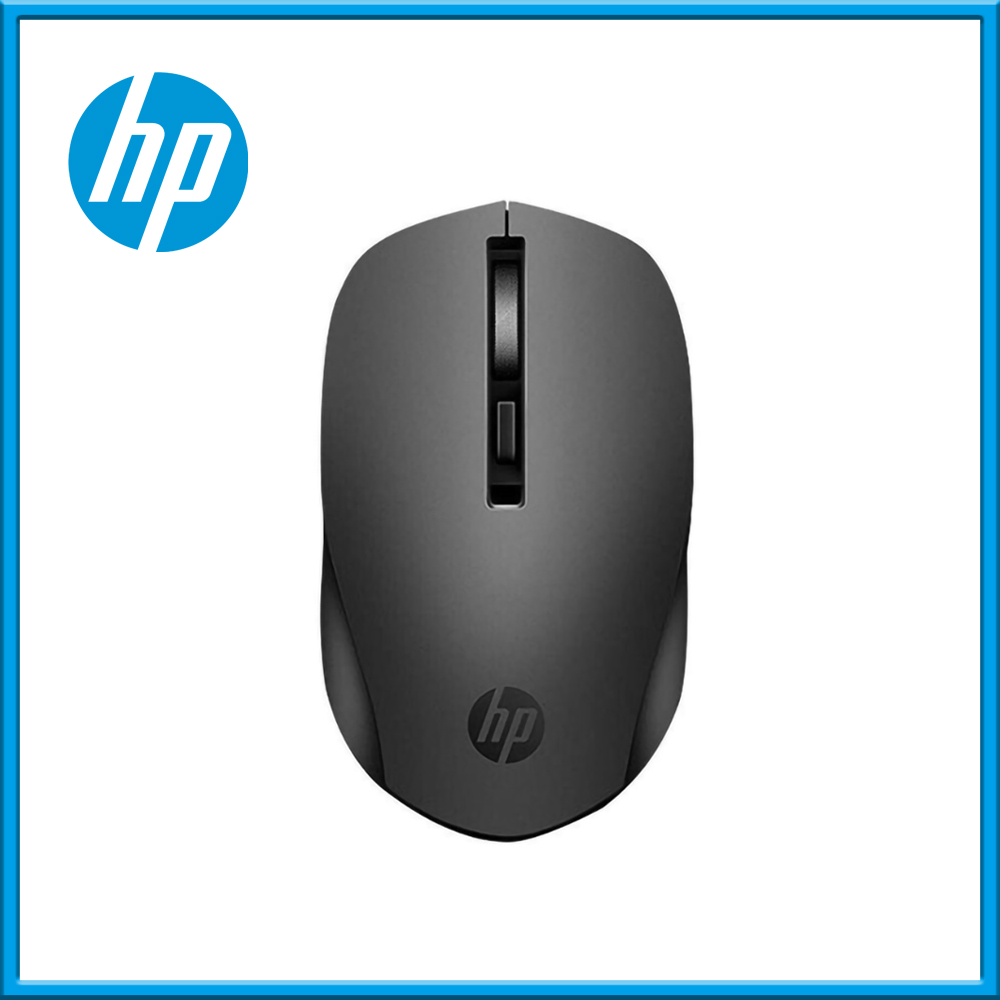 HP 惠普 S1000 PLUS 無線滑鼠 (黑) 小巧便攜 持久續航