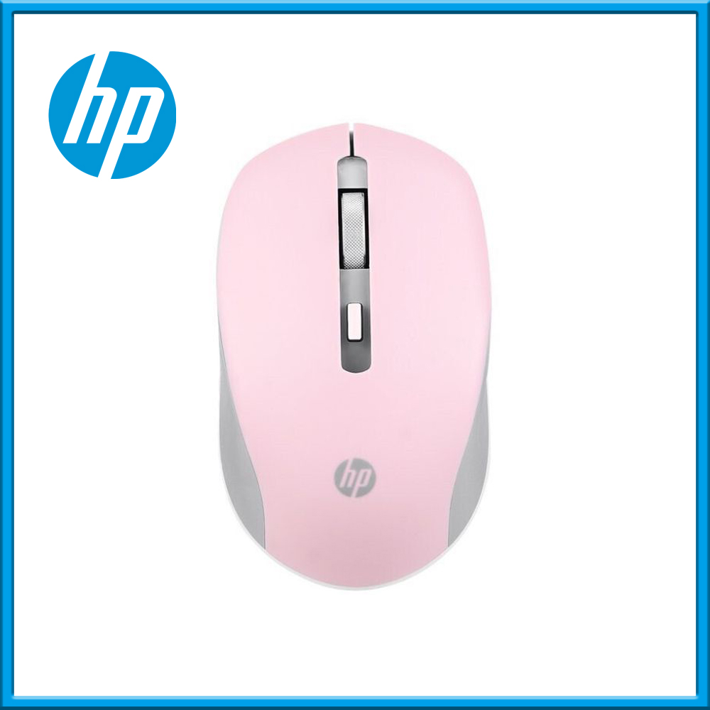 HP 惠普 S1000 PLUS 無線滑鼠 (粉) 小巧便攜 持久續航