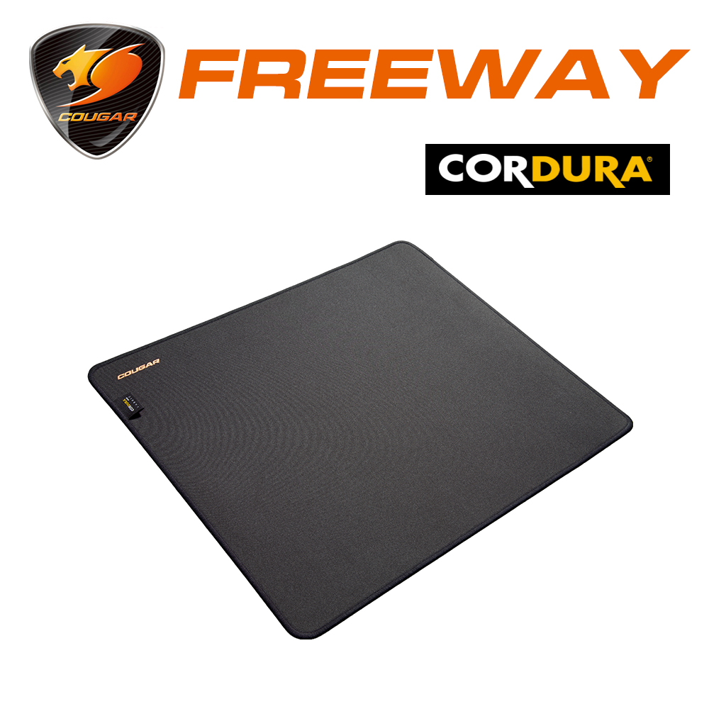 COUGAR 美洲獅 FREEWAY COR DURA 布質滑鼠墊 極致滑順 堅韌耐用 (L)