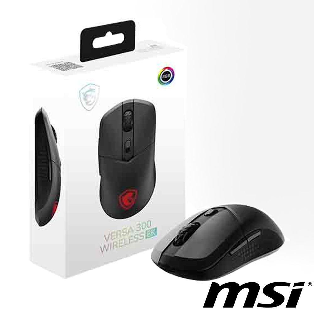 MSI 微星 VERSA 300 WIRELESS 8K 無線電競滑鼠（其他規格）