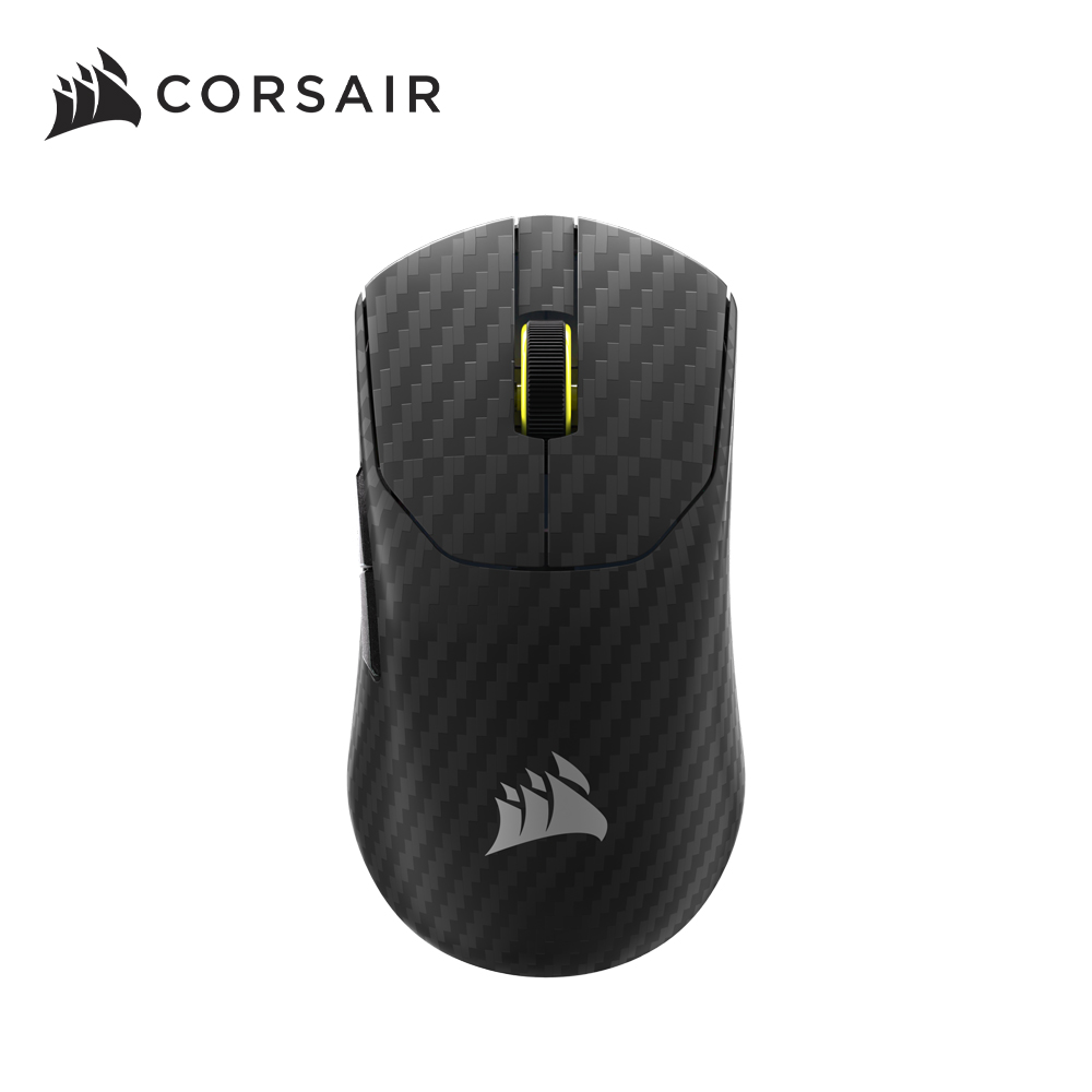 CORSAIR 海盜船 SABRE 聖劍 V2 Pro 8K碳纖維 三模無線滑鼠(黑)