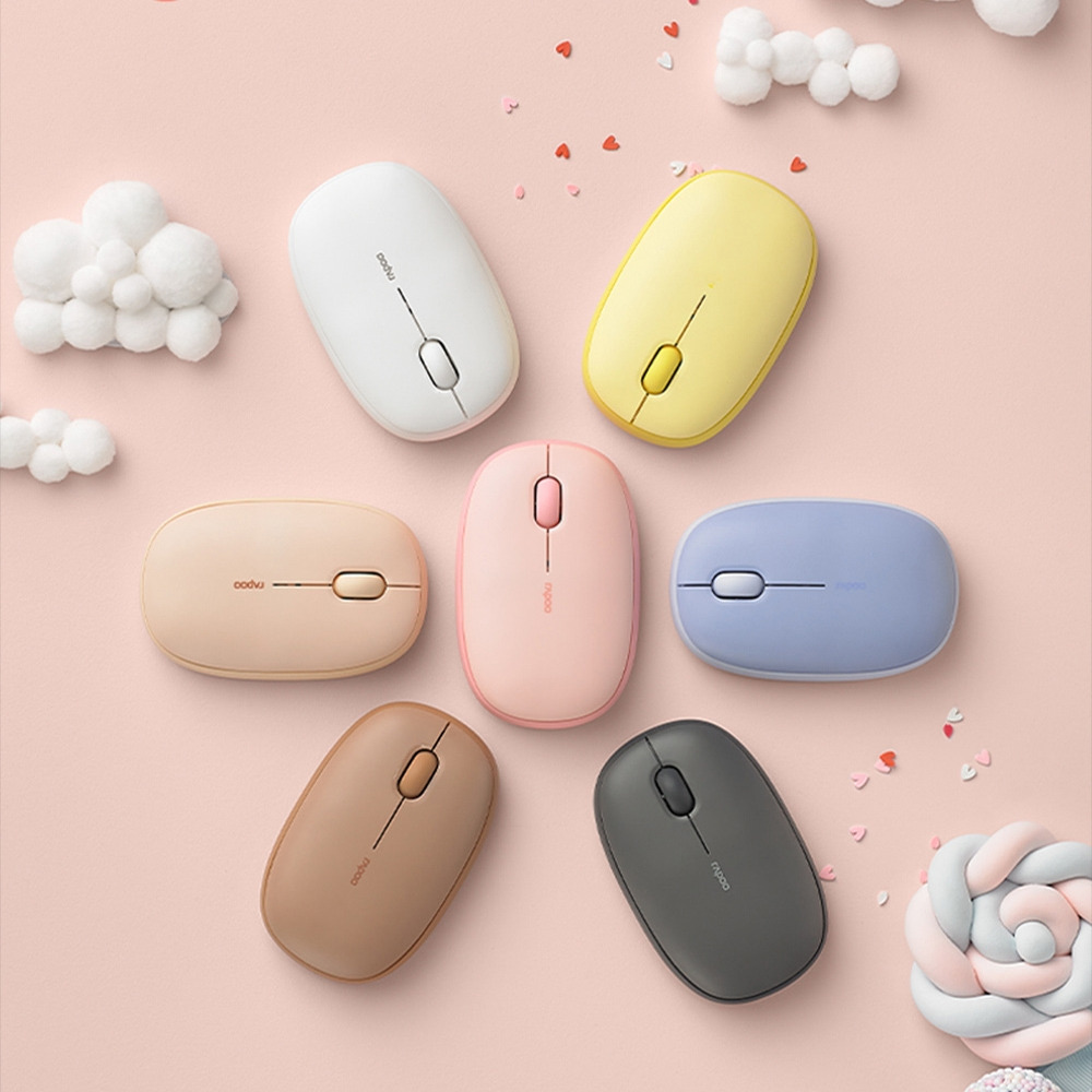 RAPOO 雷柏 M650 多模無線靜音布丁滑鼠