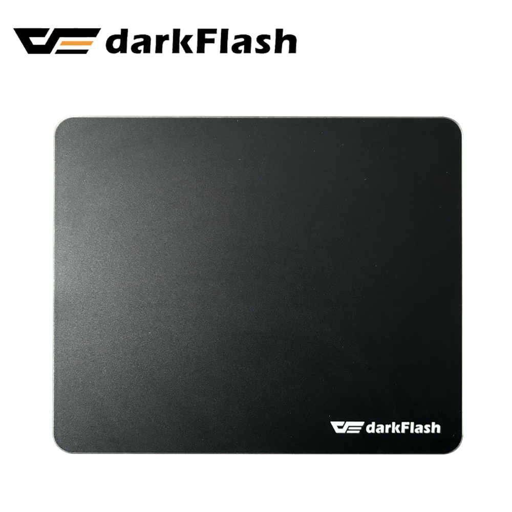 darkFlash 大飛 DMP300 玻璃滑鼠墊|曜石黑