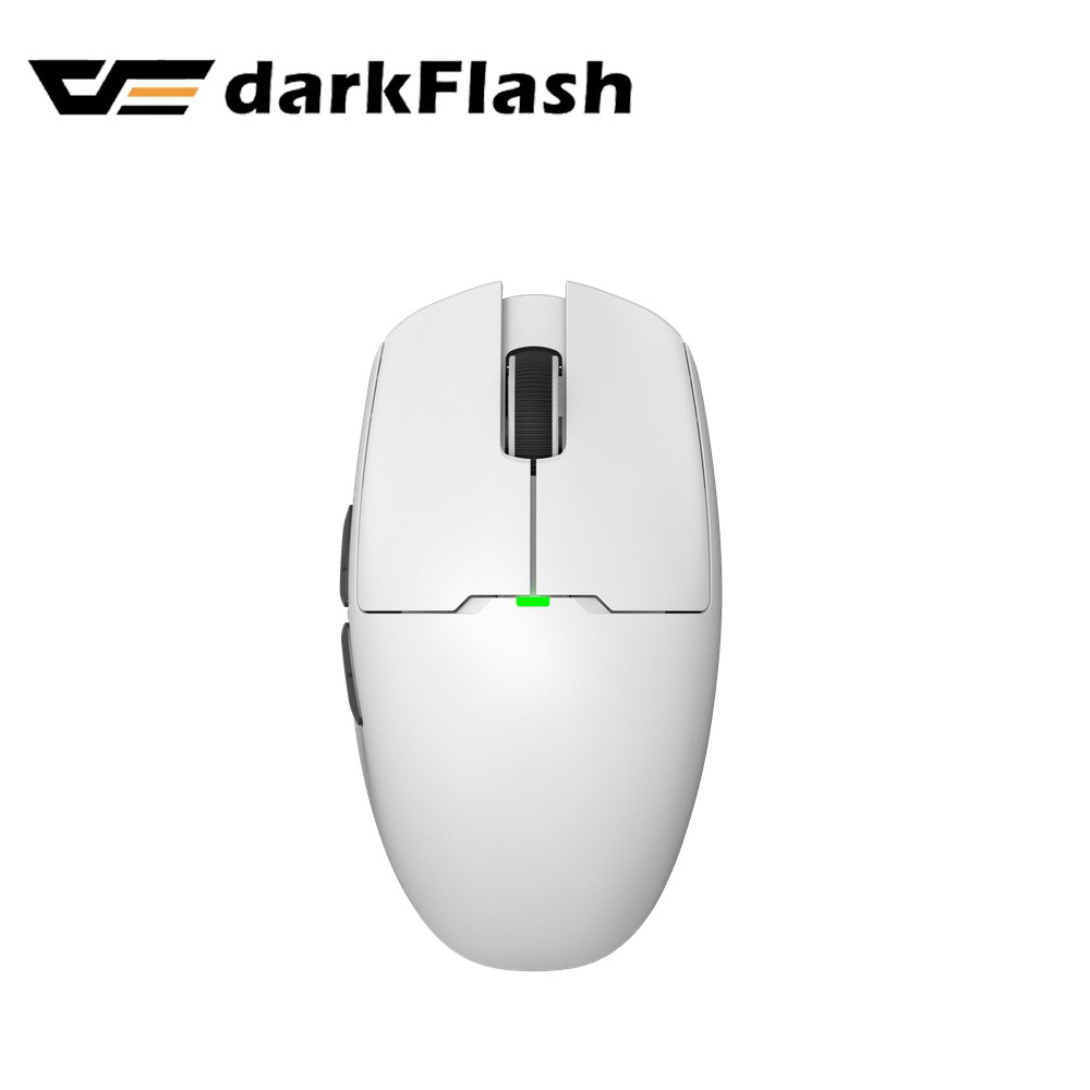 darkFlash 大飛 DFM80 三模輕量滑鼠|寂靜白