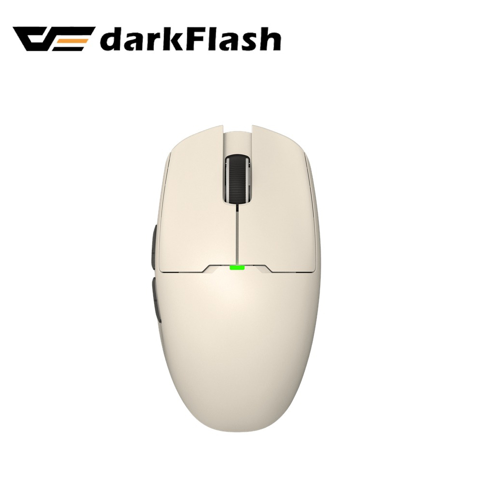 darkFlash 大飛 DFM80 三模輕量滑鼠|奶咖色