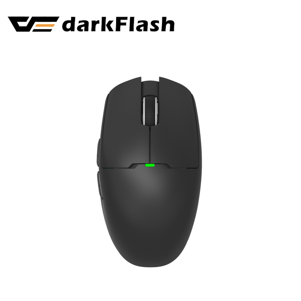 darkFlash 大飛 DFM80 PRO 三模輕量滑鼠 旗艦款|暗夜黑