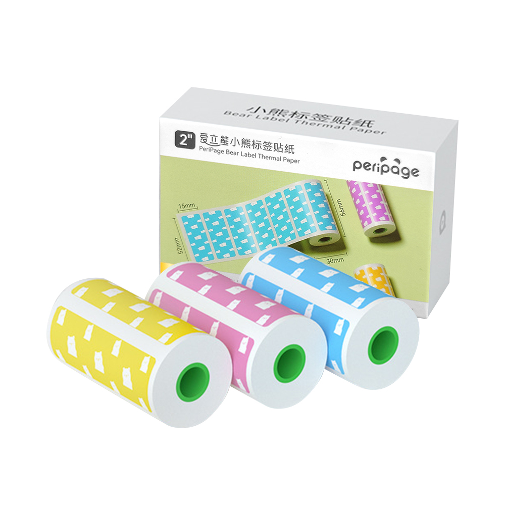 PeriPage 愛立熊 愛立熊紙廠 打印機專用紙捲 57mm 錯題打印 感熱紙 錯題紙 標籤紙 熱感紙 熱感應紙