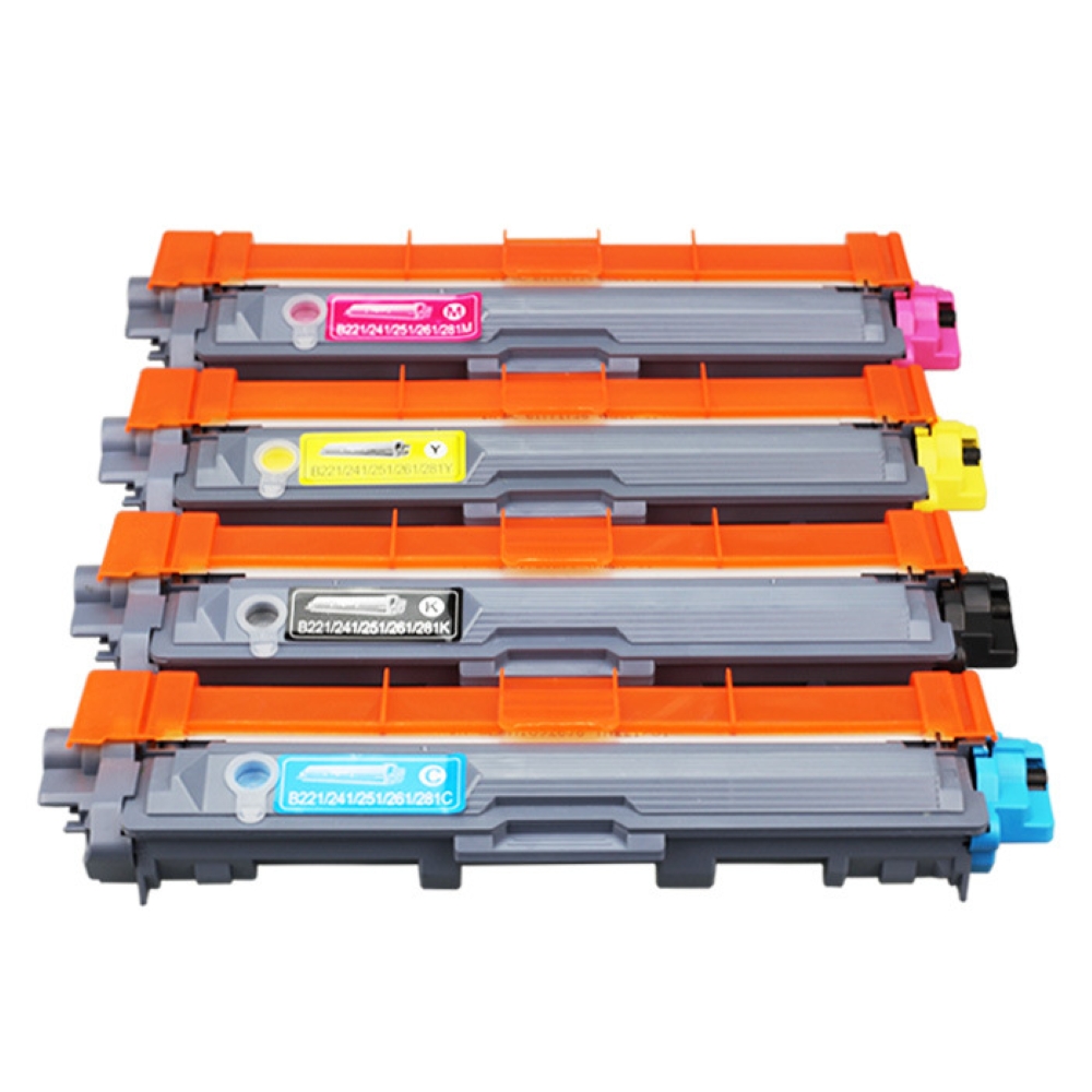 brother 四色組 TN-261 BK/Y/M/C 全新副廠碳粉匣 HL-3170CDW/MFC-9330CDW
