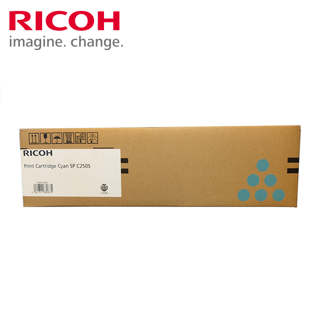 RICOH 理光 407548 SP C250S 碳粉匣-青色 1600張(TNSP C250SC)