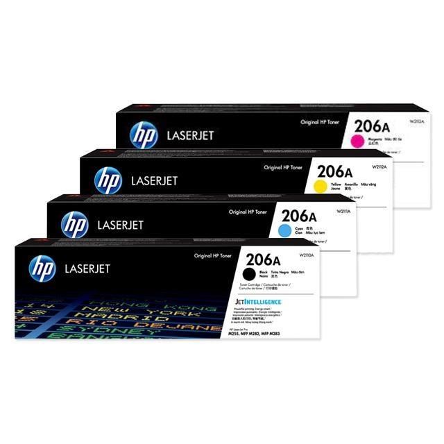 HP 惠普 四色一組 206A 原廠碳粉匣 W2110A W2111A W2112A W2113A 適用 M283fdw