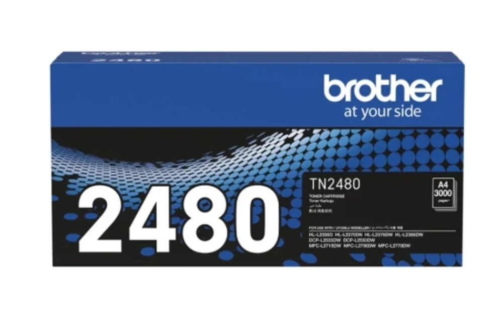 BROTHER 兄弟牌 TN-2480 原廠高容量黑色碳粉匣
