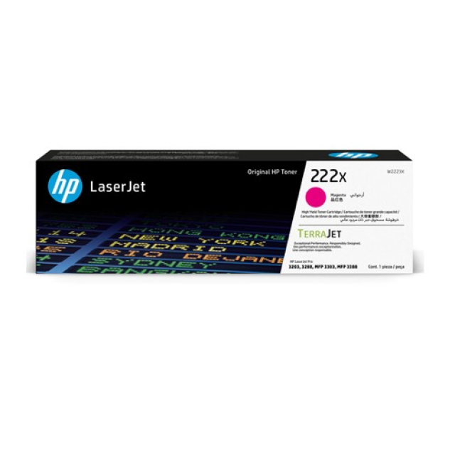 HP 惠普 W2223X/222X 紅 原廠高印量碳粉匣 適用LJ Pro 3203/3288/MFP 3303/MFP 3388