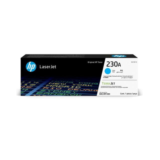 HP 惠普 230A/W2301A 原廠藍色碳粉匣 適用LJ Pro 4201-4203/MFP 4301-4303