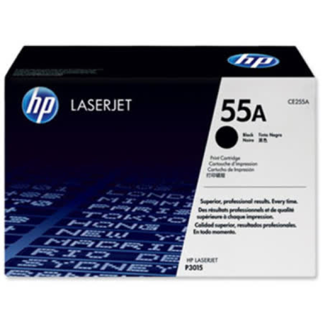 55A/CE255A 原廠黑色碳粉匣 適用LJ P3015/MFP M521/Enterprise 500 MFP M525dn/M525f/Flow MFP M525c