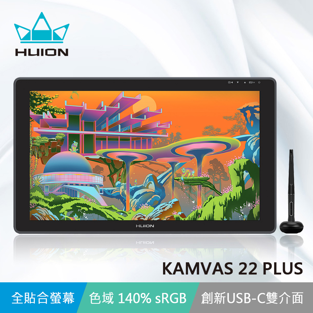 HUION 液タブ Kamvas 22 HUION KAMVAS 22 Plus 液タブ Amazon.co