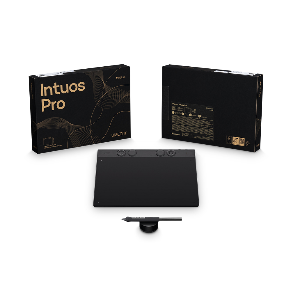 Wacom Intuos Pro Medium 專業繪圖板(2025)PTK670K0C - PChome 24h購物