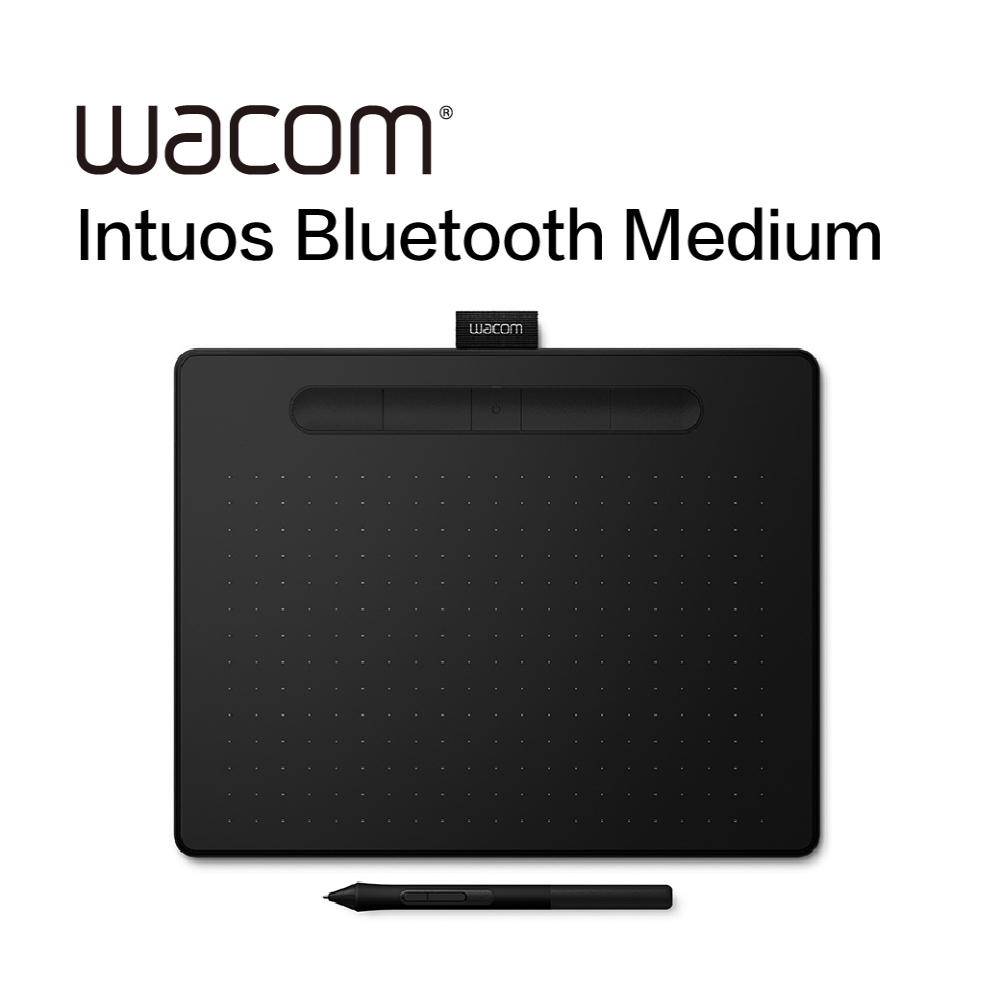Wacom Intuos Bluetooth Medium 繪圖板 (藍牙版-中) (黑) (CTL-6100WL/K0-CA)