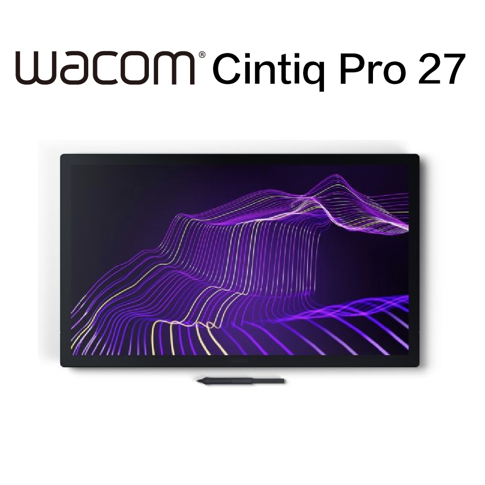Wacom Cintiq Pro 27 觸控繪圖螢幕 (DTH271K0C)