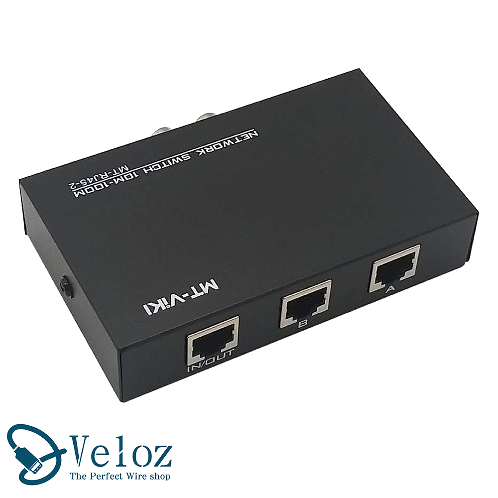 【FU】二對一 手動RJ45網路線 分享器/切換器-1入(DS0007)