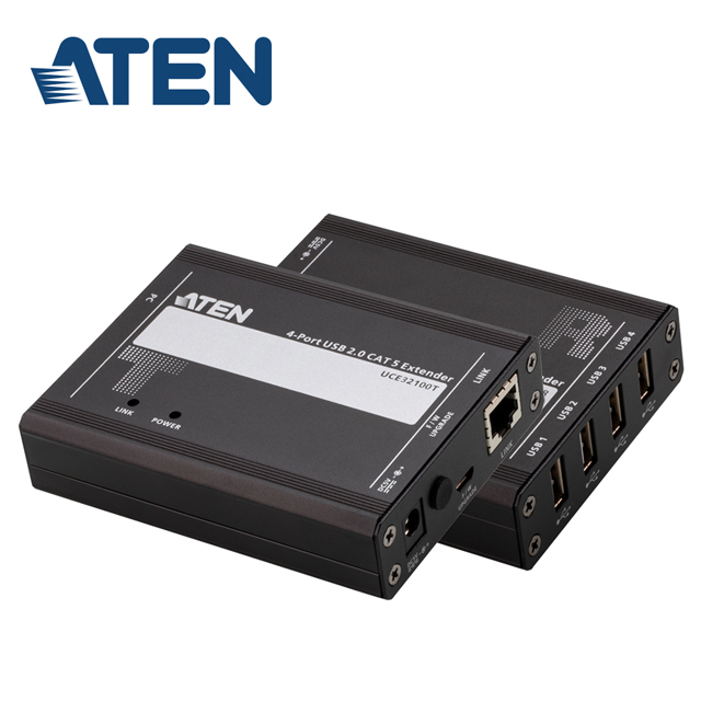 ATEN USB2.0延長器 (1台) 品番：UCE260